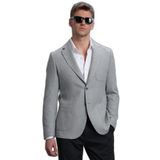 Gabriel Spor Erkek Blazer Ceket Slim Fit Gri 46