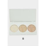 Gabrini 3'lü Highlighter Palet Set Işıltılı Renkler ile 1 Adet Miktar Sunar