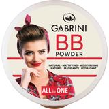 Gabrini BB Pudra 01 Doğal Ton Hafif Formül Mat Orta Kapatıcılık Tüm Cilt Tipleri İçin