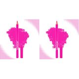 Gabrini Flash Renk Göz Kalemi 05 Pembe 2li paket