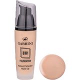 Gabrını Fondöten & 3 In 1 Foundation Natural Perfection Make Up
