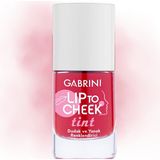 Gabrini Lip To Cheek Tint Cherry Renkli 15 ml Dudak ve Yanak İçin Nemlendirici Etkili