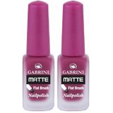 Gabrini Matte Nail Polish M05 Mat 2'li Oje