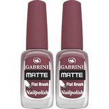 Gabrini Matte Nail Polish M20 Mat 2'li Oje