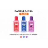 Gabrini Oje Sil Besleyici Aseton 125 Ml Oje Çıkarıcı 3 Adet