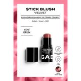 GADDOT Velvet Stick Allık – Krem, Dudak Yanak Göz Için Çok Amaçlı, Kalıcı ve Yüksek Pigmentli - Kahverengi