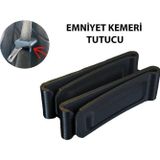 gadget gurme 5 ADET ÜNIVERSAL EMNİYET KEMERİ SABİTLEME APARATI-EMNİYET KEMERİ TUTUCU 5 ADET TÜM ARAÇLARA UYGUN