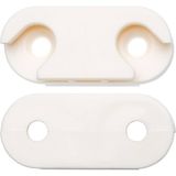 GadgetGurme Hemnes Divan Menteşesi (2’li Set) - Beyaz 3D Baskı