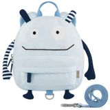 GAGAKU Tasmalı Toddler Sırt Çantası - Erkek Kız Çocuk 2-5 Yıl Güvenlik Sırt Çantası için Mini Çocuk Sırt Çantaları, Mavi, Klasik
