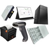 Gagebit Gagepos Fullpos Dükkan Paketi – 1 Yıl Lisans + 1 Termal Fiş Yazıcı + Dokunmatik Bilgisayar + 15.6” Dokunmatik Monitör + Barkod Okuyucu + Ankastre Terazi Dahil Tam Çözüm - Tek