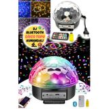 Gaggani Her Ortama Uygun, Renk Değiştiren LED Disko Işıkları Bluetooth Hoparlörlü LED Işık Topu