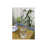 Gaia 6'lı Kahve Yanı Su Bardağı - Beyaz - 110 ml