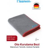 Gaia Mikrofiber Bez 50X70CM 300 Gsm Oto Kurulama Havlusu Araç Yıkama ve Cam Temizlik Bezi