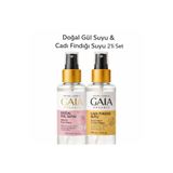 Gaia Organic Doğal Gül Suyu & Cadı Fındığı Suyu 2'li Set