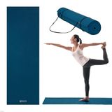 Gaiam Essentials Yoga Matı Taşıyıcı Askılı, 6 mm Kalınlık, 183x61 cm, Lacivert