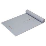 Gaiam Yoga Minderi - Premium 6 mm Baskı Ekstra Kalın Kaymaz Egzersiz ve Fitness Minderi Her Türlü Yoga, Pilates ve Zemin Egzersizleri için - Mor Vizyon