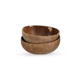 Gaia's Store Natural Hindistan Cevizi Kase 2'li - Coconut Bowl