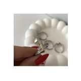 gaila design Çelik Tiffany Model Ayarlanabilir Yüzük