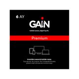 Gain Premium 6 Aylık Abonelik