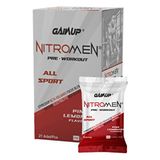 Gainup Nitromen Pre-Workout 21 Şase Çilek&Limon Aromalı