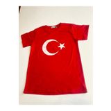 Gala Ay Yıldızlı Türk Bayraklı Tişört Unisex