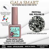 Gala Festival Kalıcı Oje 10 ml F12 - Gece Mavisi