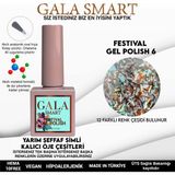 Gala Festival Kalıcı Oje 10 ml F6 - Sedefli Kahve