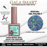 Gala Festival Kalıcı Oje 10 ml F7 - Mürdüm Mor