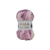 Gala Himalaya İhraç Fazlası Ebruli Kadife Havlu İp CK-2437 - Pembe Leylak Ekru