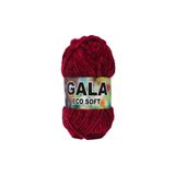 Gala Himalaya İhraç Fazlası Kadife İp (Gala Soft) - Bordo
