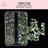 Gala Professional 6 Farklı Boyut Yeşim Taşı Crystal Taş Tırnak Süsleme