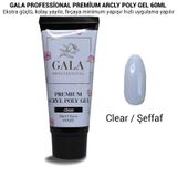 Gala Professional Premium Arcly Poly Gel 60 ml Şeffaf Jel