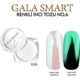 Gala Professional Renkli Inci Tozu 0,2 G - No:6