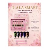 gala smart Cosmos Cat Eye Kalıcı Oje Seti 5'li Özel Kutusunda Kedi Gözü Gel Polish + Mıknatıs