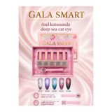 gala smart Deep Sea Cat Eye Kalıcı Oje Seti 5'li Özel Kutusunda Kedi Gözü Gel Polish + Mıknatıs