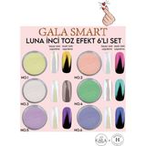 Gala Smart Inci Tozu Seti 6lı No:luna Inci Toz Efekt 6 Lı Set - LUNA İNCİ TOZ EFEKT 6 LI SET