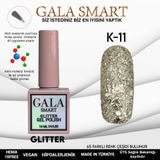Gala Smart K-11 10 ml Glitter Kalıcı Oje