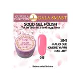 gala smart Kalıcı Oje Yeni Nesil Solid Gel Polish 3 in 1 NO:015