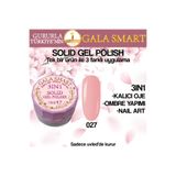 gala smart Kalıcı Oje Yeni Nesil Solid Gel Polish 3 in 1 NO:027