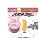 gala smart Kalıcı Oje Yeni Nesil Solid Gel Polish 3 in 1 NO:030