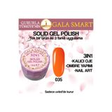 gala smart Kalıcı Oje Yeni Nesil Solid Gel Polish 3 in 1 NO:035