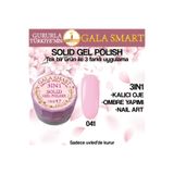 gala smart Kalıcı Oje Yeni Nesil Solid Gel Polish 3 in 1 NO:041