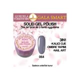 gala smart Kalıcı Oje Yeni Nesil Solid Gel Polish 3 in 1 NO:064