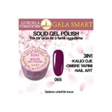 gala smart Kalıcı Oje Yeni Nesil Solid Gel Polish 3 in 1 NO:065