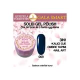 gala smart Kalıcı Oje Yeni Nesil Solid Gel Polish 3 in 1 NO:069