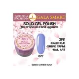 gala smart Kalıcı Oje Yeni Nesil Solid Gel Polish 3 in 1 NO:072
