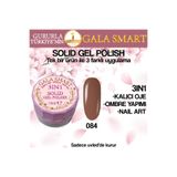 gala smart Kalıcı Oje Yeni Nesil Solid Gel Polish 3 in 1 NO:084