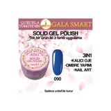 gala smart Kalıcı Oje Yeni Nesil Solid Gel Polish 3 in 1 NO:090