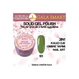 gala smart Kalıcı Oje Yeni Nesil Solid Gel Polish 3 in 1 NO:101