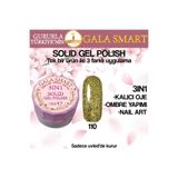 gala smart Kalıcı Oje Yeni Nesil Solid Gel Polish 3 in 1 NO:110